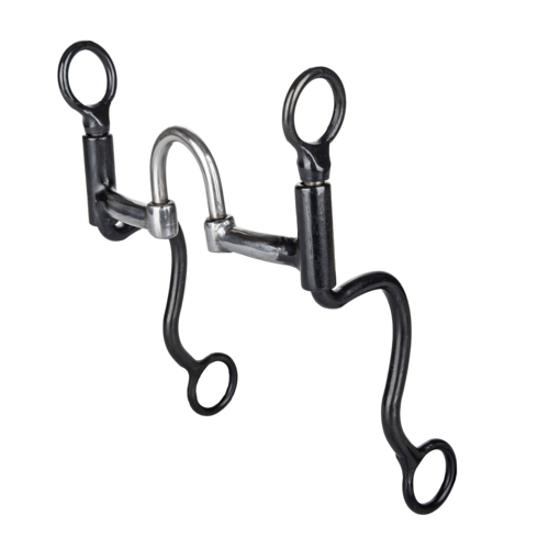 TABELO Cavalry Correction Bit with Copper Inlay – 8″ Cheeks