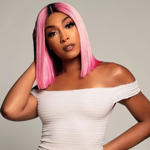 Vibrant Pink Bob 13×4 Lace Front Wig | Custom Colored Human Hair