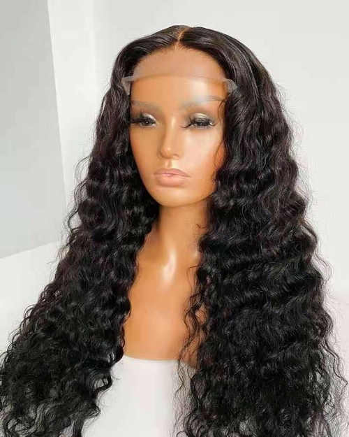Beumax 4×4 Deep Wave 5×5 Lace Closure wig 6×6 Human Hair Wigs
