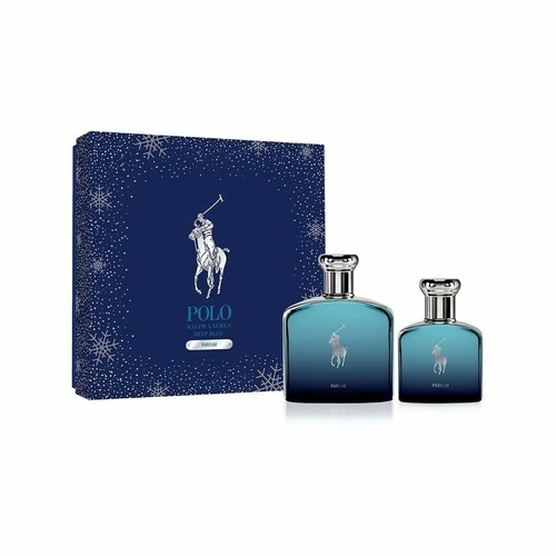 Men’s Perfume Set Ralph Lauren Polo Deep Blue (2 pcs)
