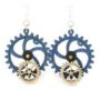 Kinetic Gear Earrings 5001D