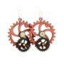 Kinetic Gear Earrings 5001F