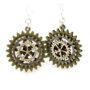 Kinetic Gear Earrings 5004B