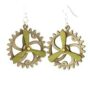 Kinetic Gear Earrings 5006C
