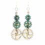 Kinetic Gear Earrings 5009B