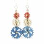Kinetic Gear Earrings 5009F
