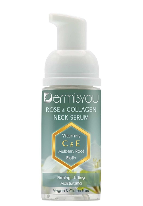 Anti-Wrinkle Neck & Décolleté Serum with Collagen & Rose Water