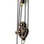 Block and Tackle Pulley Heart Necklace 7005A