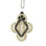 Kinetic Gear Quad Necklace 7006A
