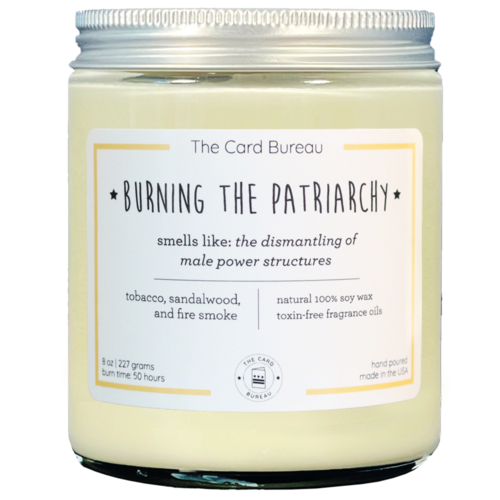 Burning the Patriarchy Candle