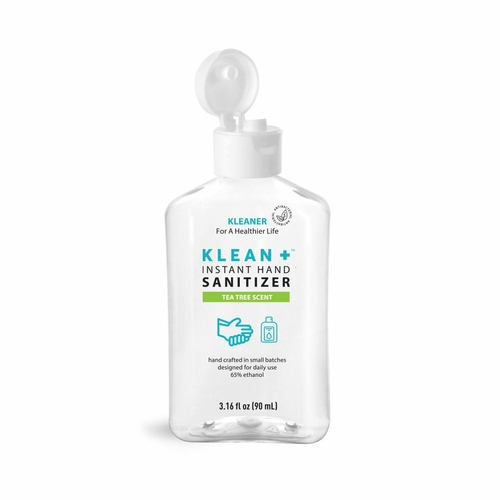 Klean + Instant Hand Sanitizer, Tea Tree Scent, 3.16floz