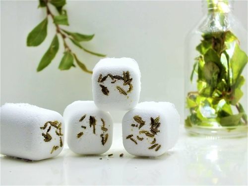 Rose Hip bath bullets, Natural & Naked