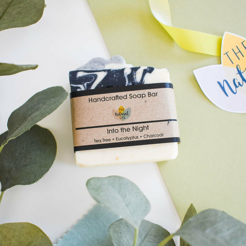 Into the Night Soap – Tea tree, Eucalyptus and charcoal – 3 different
