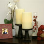 Flameless 3 x 6 Flat Top Wax Pillar Candle