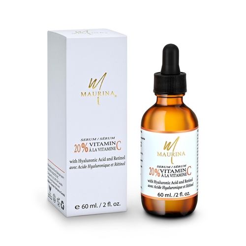 Face Serum –  20% Vitamin C Serum With Hyaluronic Acid And Retinol