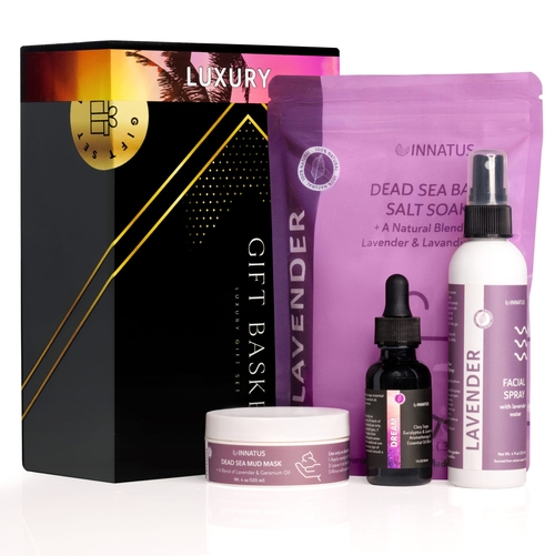 Luxury Dead Sea Spa Gift Set – Bath Salt, Facial Spray, Mud Mask &