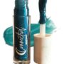 80s- Turquoise Duochrome Lip Gloss with vanilla scent