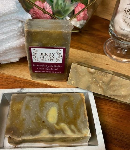 Berry Clean Pumpkin Soap with Turmeric