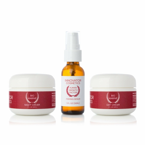 Innovator Cosmetics Firming Serum, Day & Night Cream Bundle