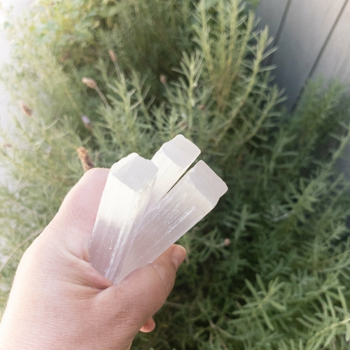 Selenite Sticks 4″