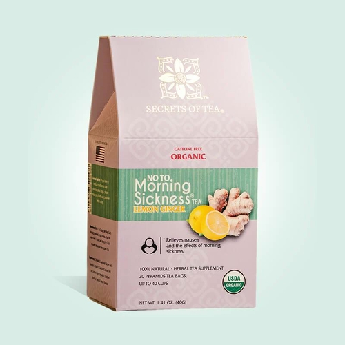 Lemon Ginger Herbal Tea Blend: 40 Cups