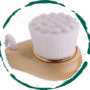 Facial Brush with Bamboo Handle