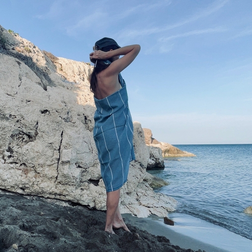 BEACH BOYS Petrol Green – Das perfekte Strandtuch