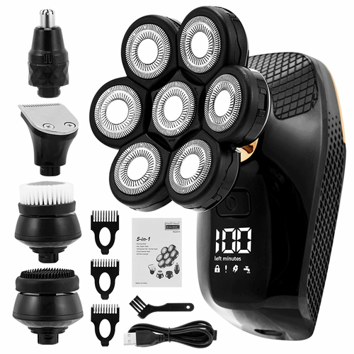 5In1 7D Electric Shaver Razor For Men’s Trimmer