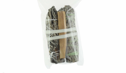 Smudging Kit – Palo Santo , white Sage and Yerba Santa