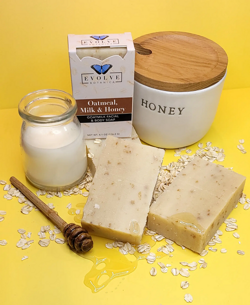 Standard Soap – Oatmeal Milk & Honey (Goatmilk Facial & Body Soap)