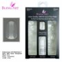 False Nails by Bling Art 360 Oval Medium Transparent Acrylic Fake Nail
