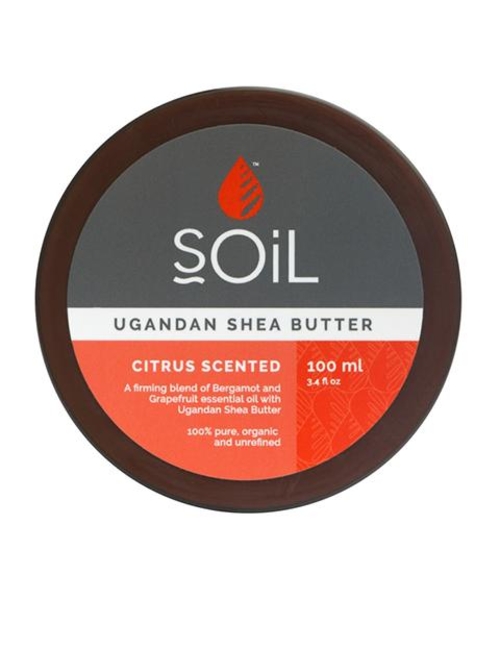 Organic Shea Butter – Citrus Scented 100ml