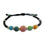 Colorful Lava Stone Bracelet