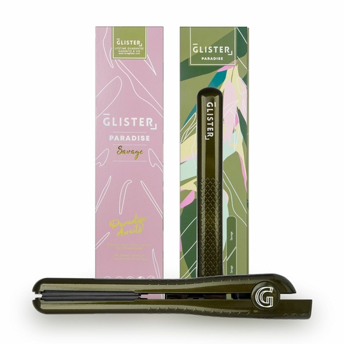 Paradise 1.25″ Flat Iron with Tourmaline Gemstone Infusion – Savage