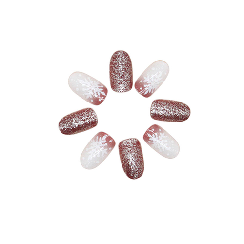 Press On Nails Kit with Glue and gel stickers Reusable Tips