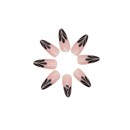 Press On Nails Kit with Glue and gel stickers Reusable Tips