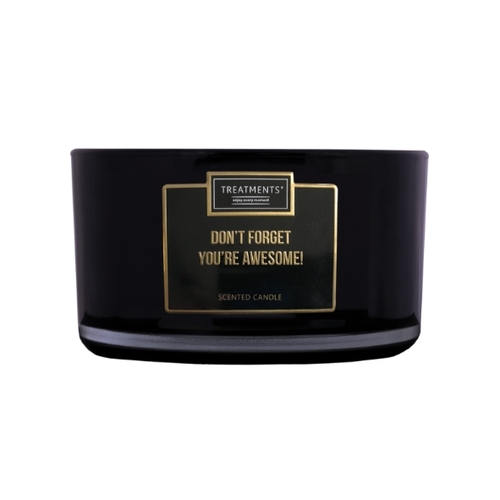 Treatments – TSC07 – Scented candle XL – Don’t forget you are awesome!