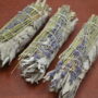 3 Pcs California White Sage + Lavender Bundle Smudge 4"