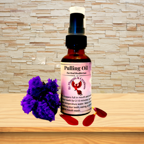 Organic Pulling Oil for Oral Health Care – Mouthwash