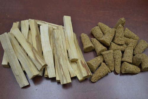 40 Pcs Palo Santo Cones & Sticks – Refill Kit