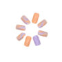 Press On Nails Kit with Glue and gel stickers Reusable Tips