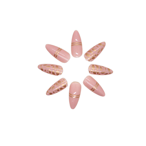 Press On Nails Kit with Glue and gel stickers Reusable Tips