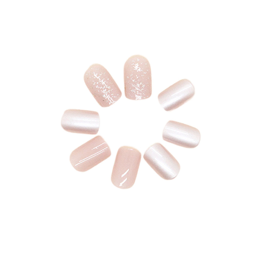 Press On Nails Kit with Glue and gel stickers Reusable Tips