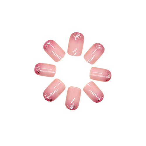 Press On Nails Kit with Glue and gel stickers Reusable Tips