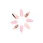 Press On Nails Kit with Glue and gel stickers Reusable Tips