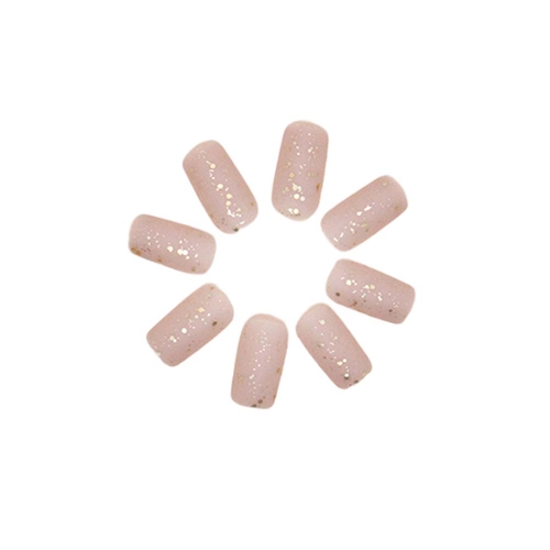 Press On Nails Kit with Glue and gel stickers Reusable Tips
