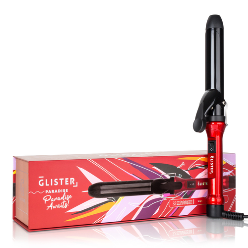 Paradise 32mm Max Volume Clip Curler – Sangria