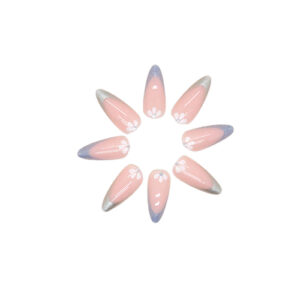 Press On Nails Kit with Glue and gel stickers Reusable Tips