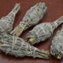 5 Pcs White Mini Sage + Palo Santo Bundle Smudge