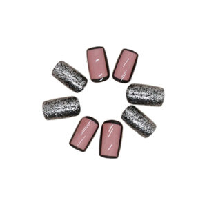 Press On Nails Kit with Glue and gel stickers Reusable Tips